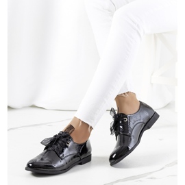 Black lacquered shoes from Swisher 1