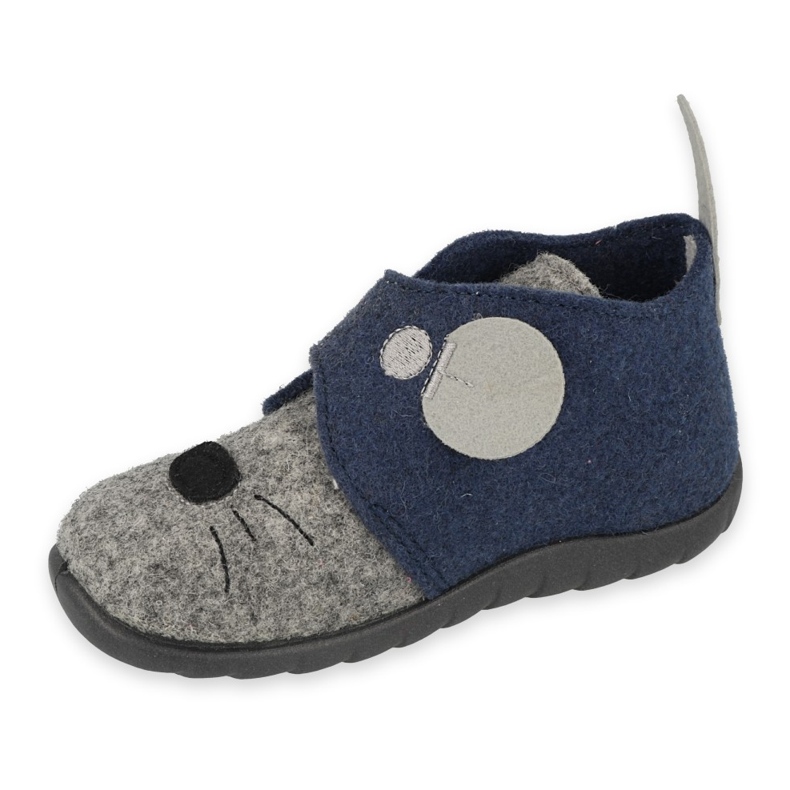 Befado children's shoes 526P080 navy blue grey 2