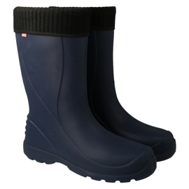 Befado women's shoes galoshes - navy blue 162Q201 3