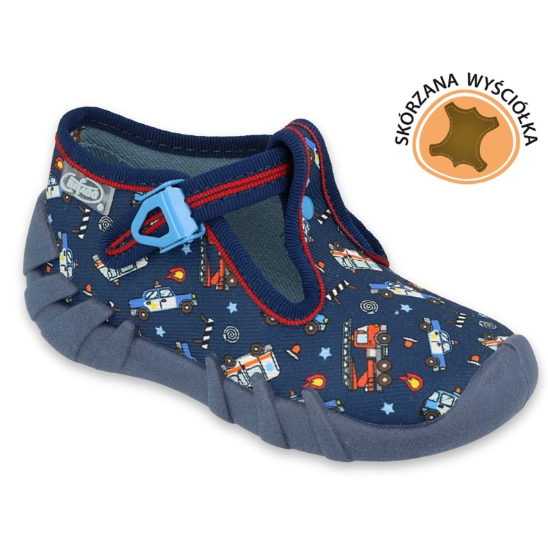 Befado children's shoes 110P418 blue 1 Befado children's shoes 110P418 blue 1