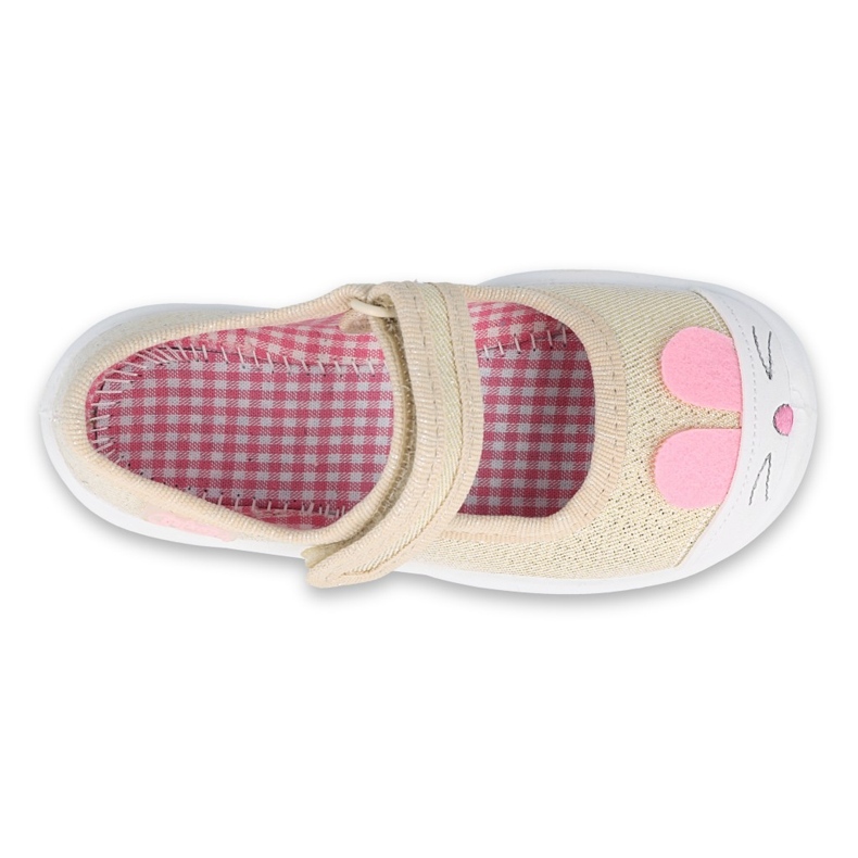 Befado children's shoes 209P035 pink golden 3