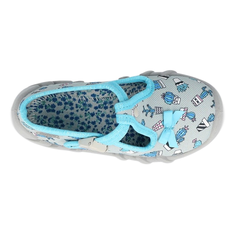 Befado children's shoes 110P414 blue grey 4