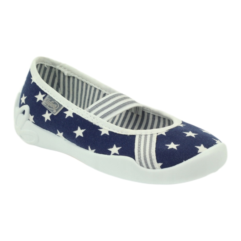 Befado children's shoes 193Y065 white navy blue grey 2