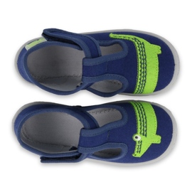 Befado children's shoes 531P083 navy blue green 3