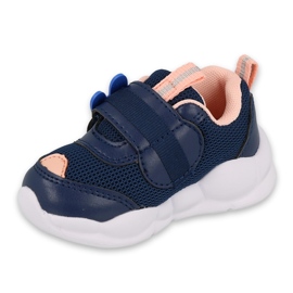 Befado children's shoes 516P090 navy blue pink 1 Befado children's shoes 516P090 navy blue pink 1