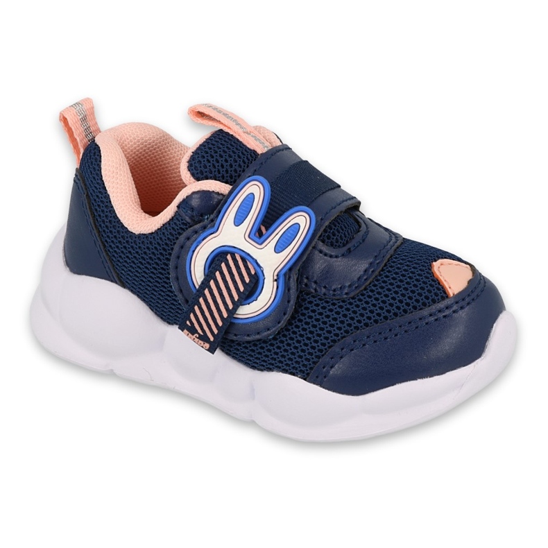 Befado children's shoes 516P090 navy blue pink 4 Befado children's shoes 516P090 navy blue pink 4