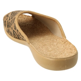 Befado women's shoes pu 254D121 beige brown 3