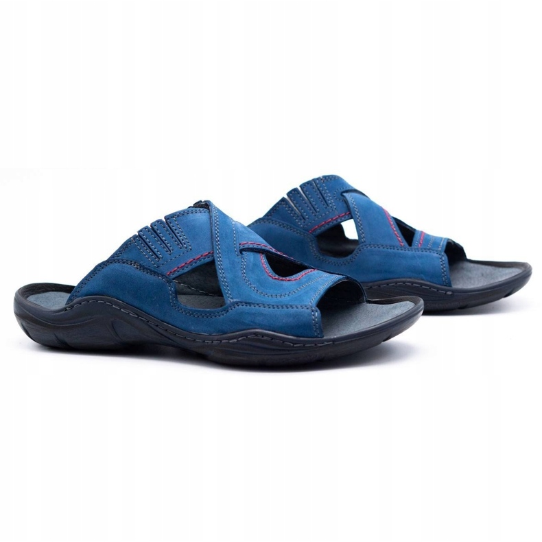 Olivier Men's slippers 400 blue 2