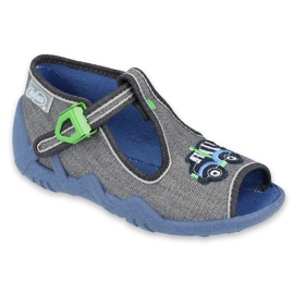 Befado children's shoes 217P109 grey 4 Befado children's shoes 217P109 grey 4