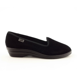 Black Befado 262D008 wedge sneakers 2