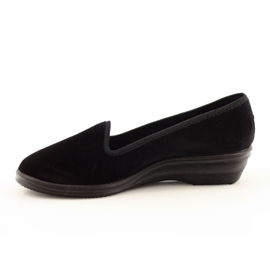 Black Befado 262D008 wedge sneakers 4