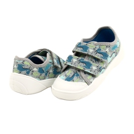 Befado children's shoes 907P156 Dino blue grey green 3