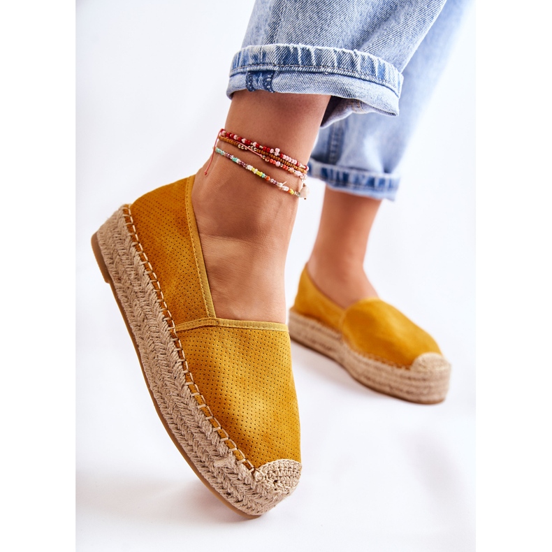 PG1 Women's Espadrilles On The Yellow Marise Platform 2