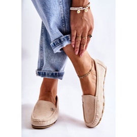 PS1 Women's Colena suede loafers beige 2