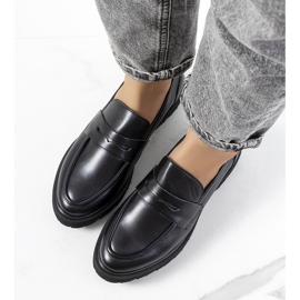 Black Korten loafers 1