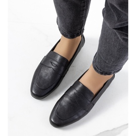 Black leather shoes from Zulte 1