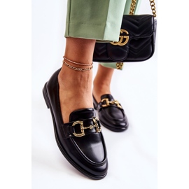 WS1 Coriso Women's Black Moccasins 2