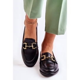 WS1 Coriso Women's Black Moccasins 1