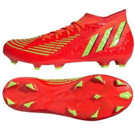 Adidas Predator Edge.2 Fg GW1009 shoes oranges and reds 1 Adidas Predator Edge.2 Fg GW1009 shoes oranges and reds 1