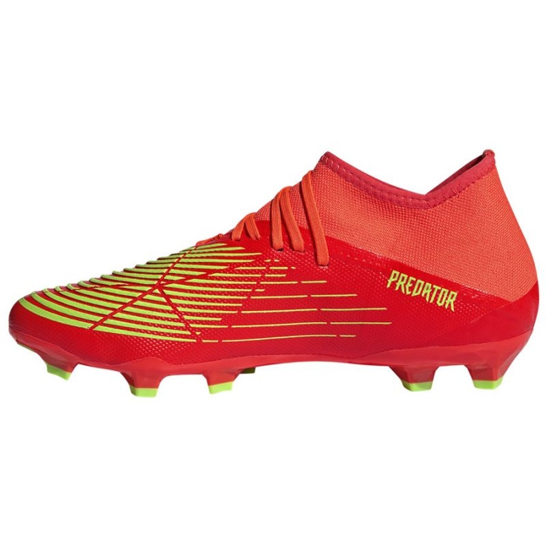 Adidas Predator Edge.3 Fg M GW1005 shoes oranges and reds 1
