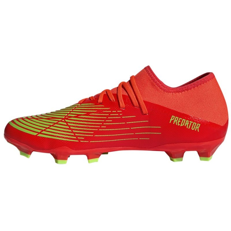Adidas Predator Edge.3 L Fg M GW0994 shoes oranges and reds 1