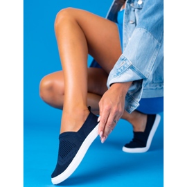 SHELOVET Navy blue Slipons 1 SHELOVET Navy blue Slipons 1