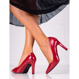 SHELOVET High-heeled pumps red 1
