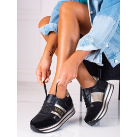 SHELOVET Women's sneakers black 1 SHELOVET Women's sneakers black 1