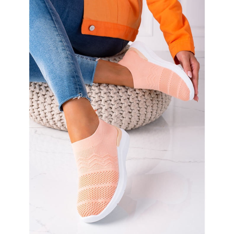 SHELOVET Sport Fitness Shoes pink 1