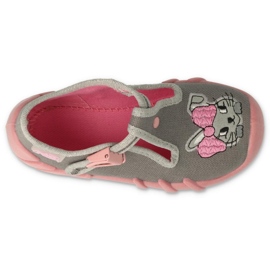 Befado children's shoes 110P453 pink grey 3