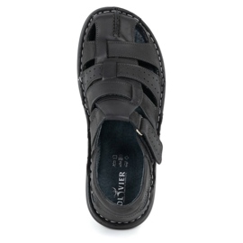 Olivier Black men's sandals 467 6 Olivier Black men's sandals 467 6