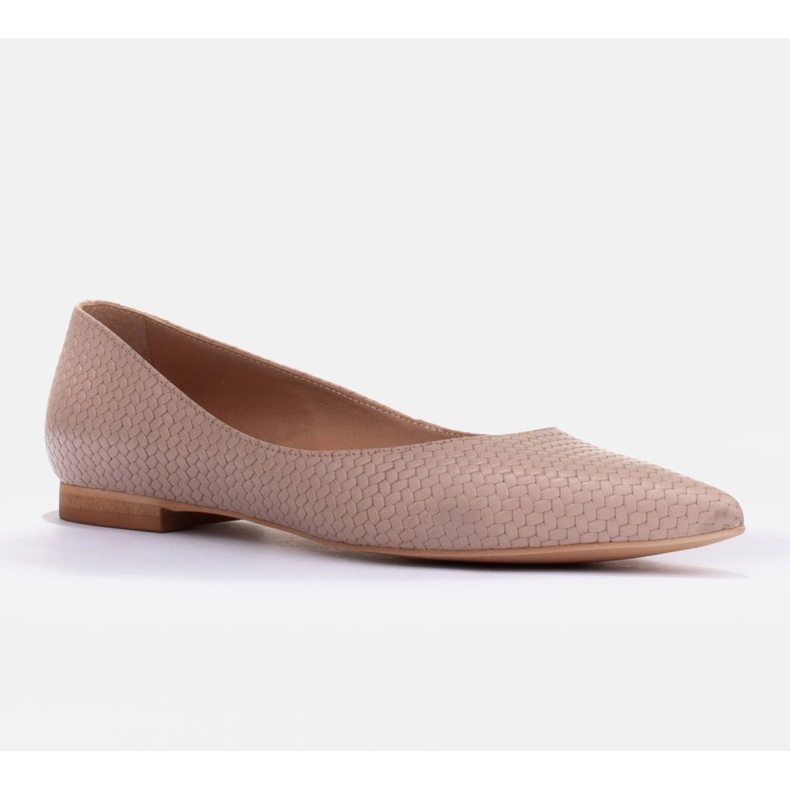 Marco Shoes Subtle ballerinas beige 1 Marco Shoes Subtle ballerinas beige 1