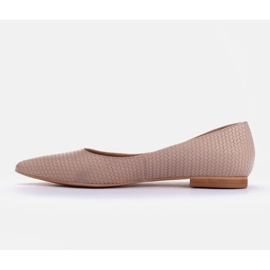 Marco Shoes Subtle ballerinas beige 2 Marco Shoes Subtle ballerinas beige 2