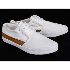 Textile Casual Sneakers Y010 White 1