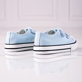 Vico children's sneakers with Velcro closure blue 2