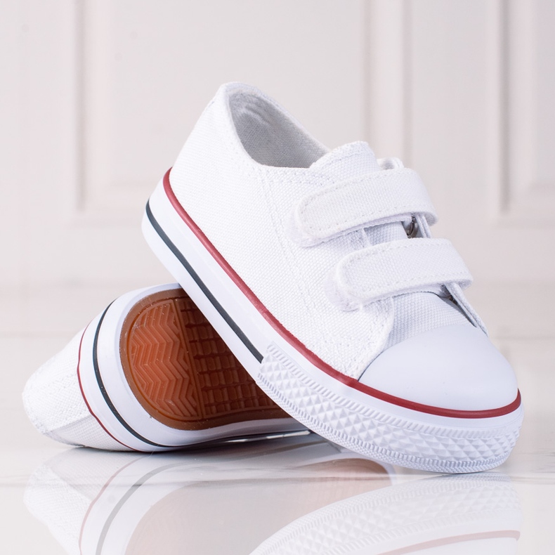 Vico children's sneakers with Velcro closure white 1 Vico children's sneakers with Velcro closure white 1
