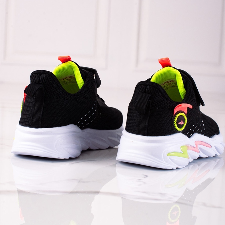 Sport girls' sneakers Vico gray black 1