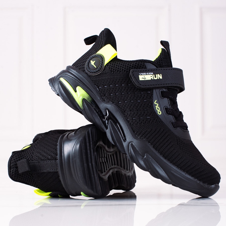 Sports sneakers for boys Vico black 1