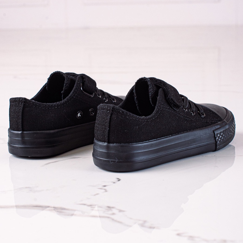 Vico children's sneakers for kindergarten black 1