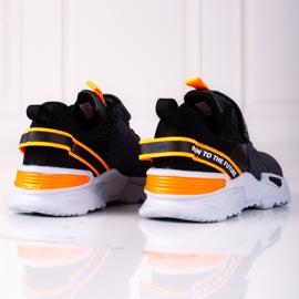 Vico boys' sports shoes with neon inserts grey 2