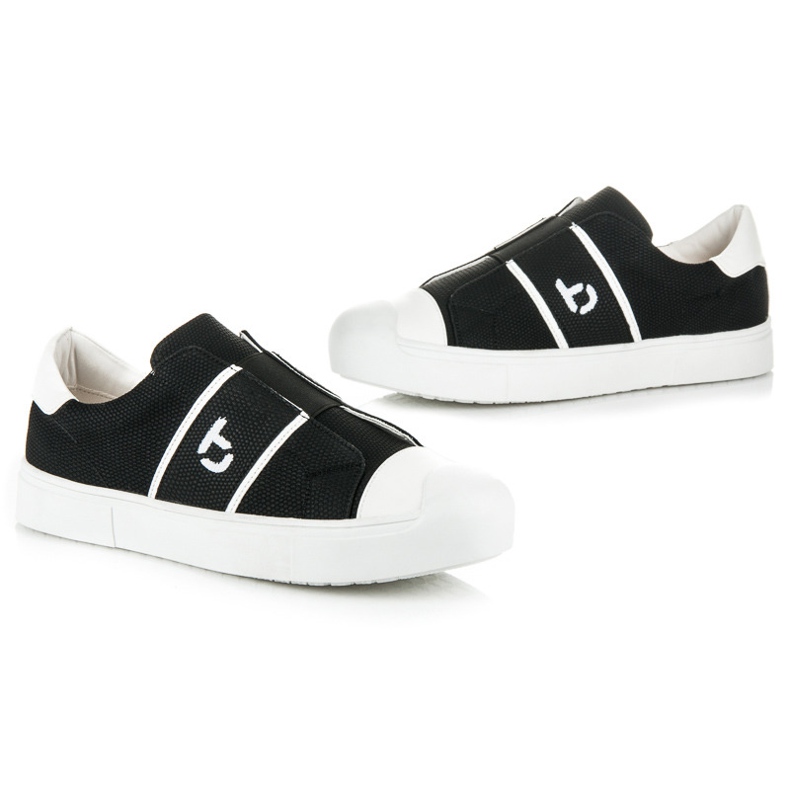 Betler Snake sneakers on the platform black 1