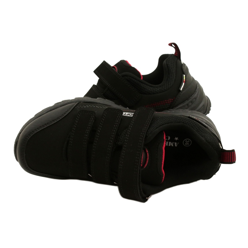 American Club Softshell Velcro Sports Shoes American WT52/22 Black 4