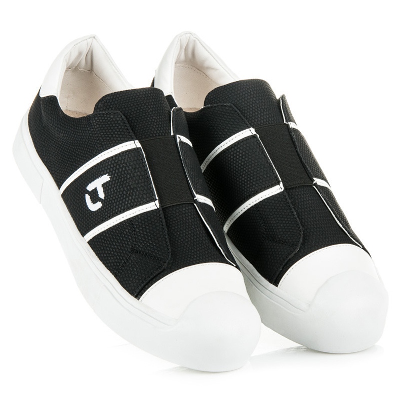 Betler Snake sneakers on the platform black 2