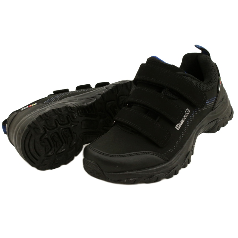 American Club Softshell women's sports shoes for Velcro American WT52/22 black 3 American Club Softshell women's sports shoes for Velcro American WT52/22 black 3