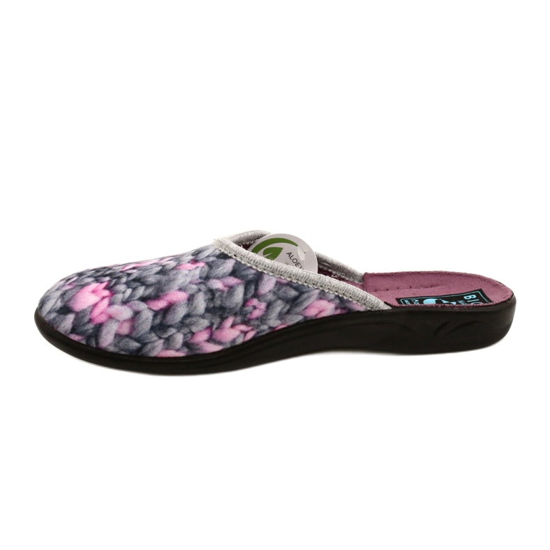 Adanex Aloe Vera Motif Slippers 27769 grey 1 Adanex Aloe Vera Motif Slippers 27769 grey 1