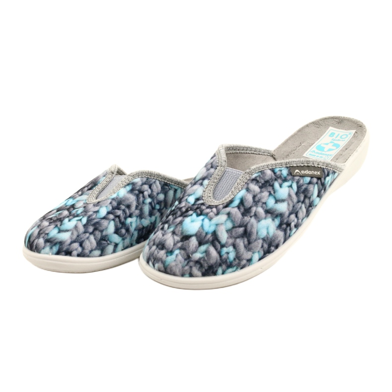Slippers With Elastic Band Adanex Aloe Vera 27762 grey 2