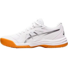 Asics Upcourt 5 volleyball shoes 1072A088 101 white 1