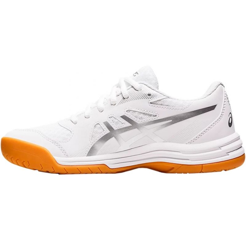 Asics Upcourt 5 volleyball shoes 1072A088 101 white 1