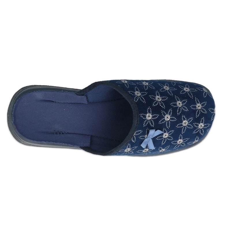 Befado women's shoes pu 019D126 navy blue silver 2