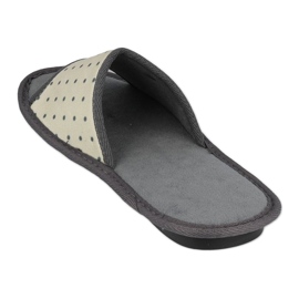 Inblu women's shoes 155D104 beige grey 4